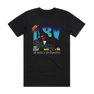 RBX No Mercy  No Remorse The X Factor Album Cover T-Shirt Black