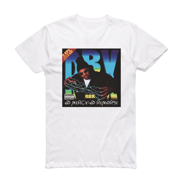 RBX No Mercy  No Remorse The X Factor Album Cover T-Shirt White