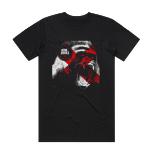 The Bullet Monks No More Warnings Album Cover T-Shirt Black
