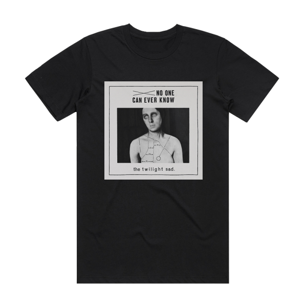 The Twilight Sad No One Can Ever Know Album Cover T-Shirt Black