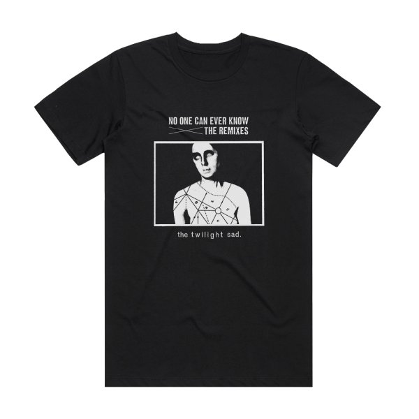The Twilight Sad No One Can Ever Know The Remixes Album Cover T-Shirt Black
