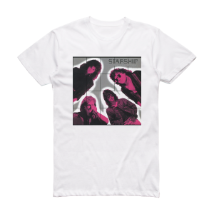 Starship No Protection Album Cover T-Shirt White