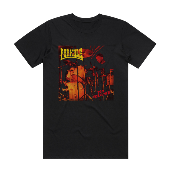 Perkele No Shame Album Cover T-Shirt Black