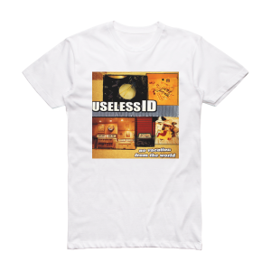 Useless ID No Vacation From The World Album Cover T-Shirt White