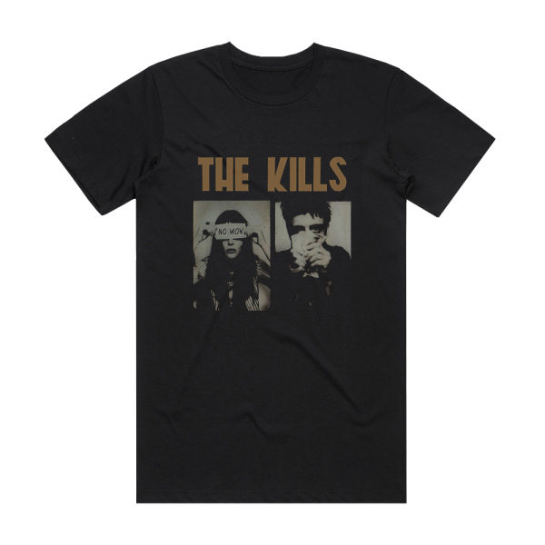 The Kills No Wow Album Cover T-Shirt Black