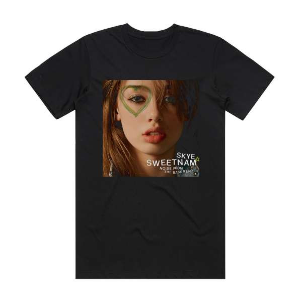 Skye Sweetnam Noise From The Basement Album Cover T-Shirt Black