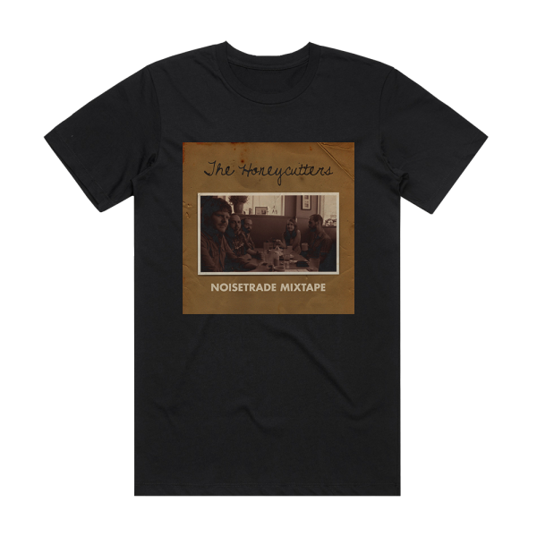 The Honeycutters Noisetrade Mixtape Album Cover T-Shirt Black
