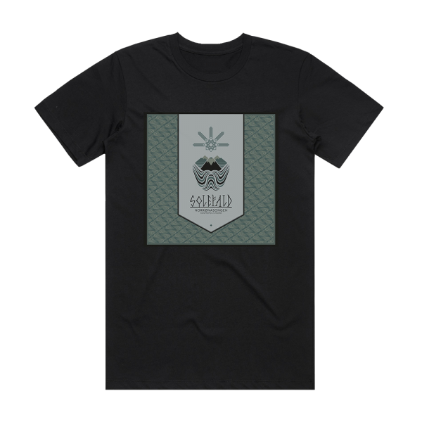 Solefald Norrnasongen Kosmopolis Nord Album Cover T-Shirt Black