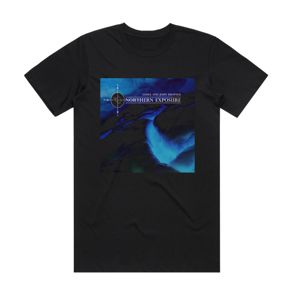 Sasha and John Digweed Northern Exposure Album Cover T-Shirt Black