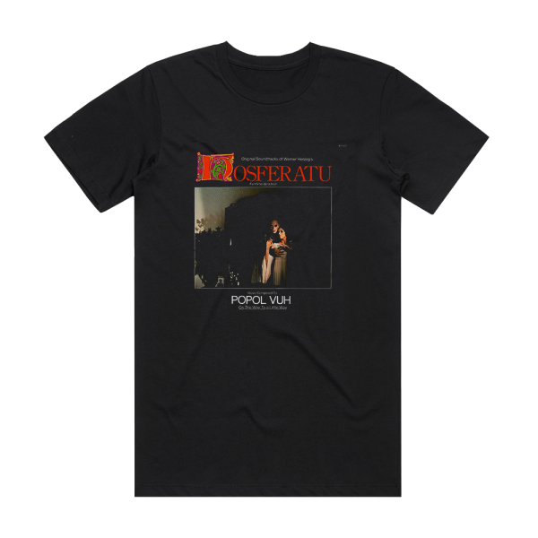 Popol Vuh Nosferatu 1 Album Cover T-Shirt Black