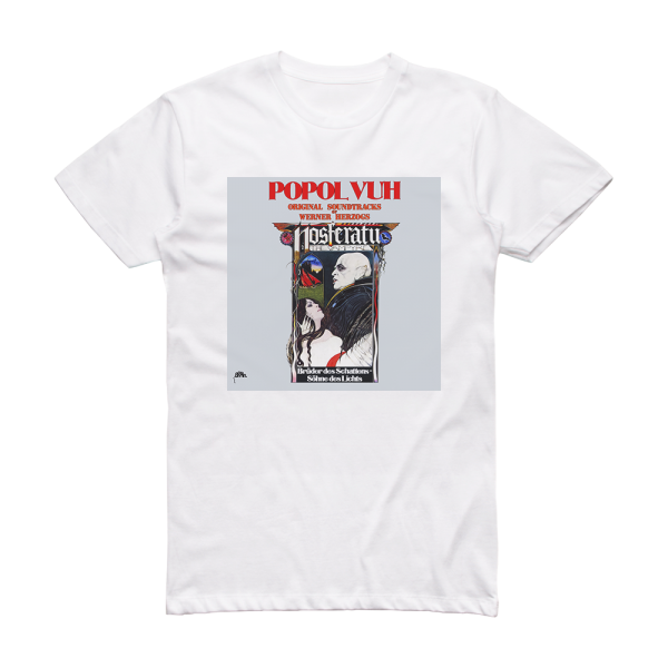 Popol Vuh Nosferatu 2 Album Cover T-Shirt White