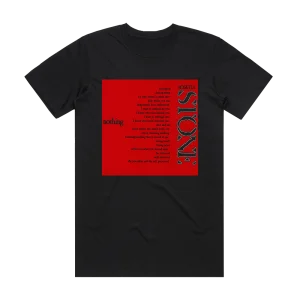 Rosetta Stone Nothing Album Cover T-Shirt Black
