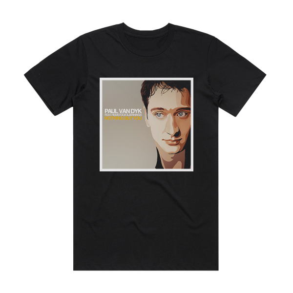 Paul van Dyk Nothing But You Album Cover T-Shirt Black