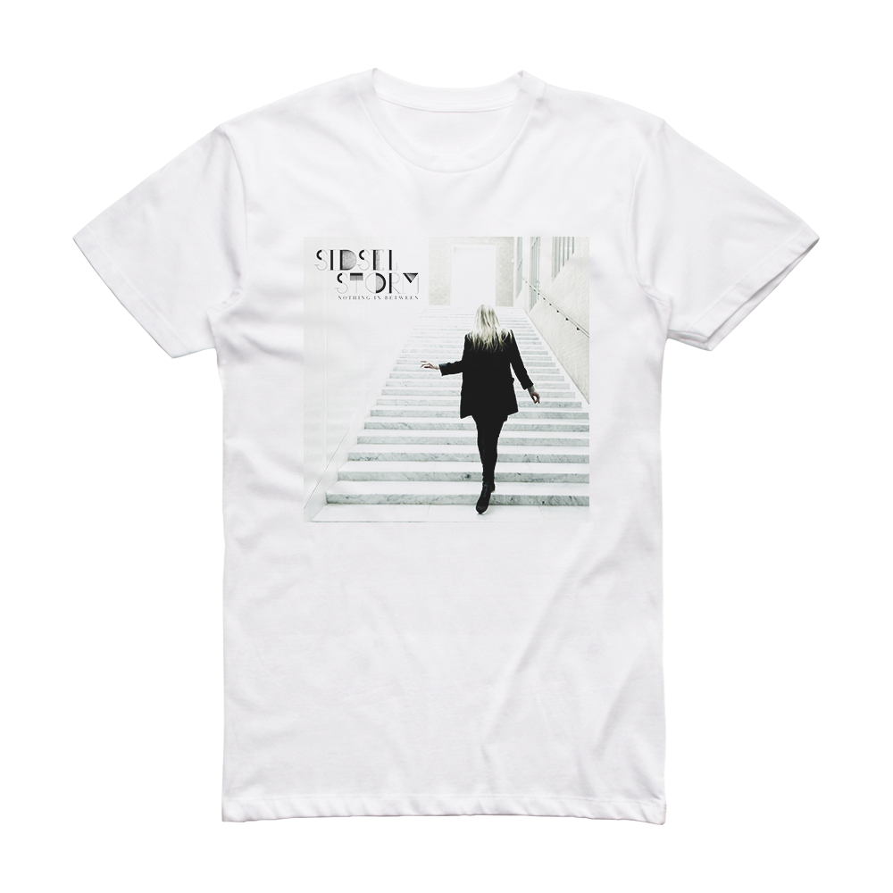 Sidsel Storm Nothing In Between Album Cover T-Shirt White – ALBUM COVER ...