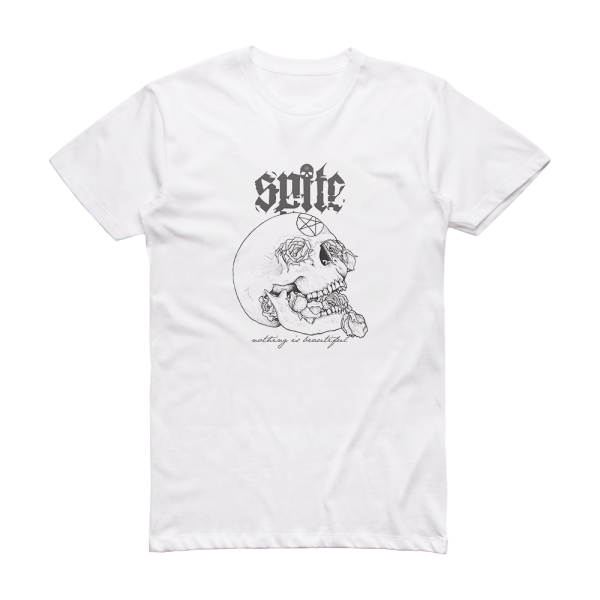 Spite Nothing Is Beautiful Album Cover T-Shirt White