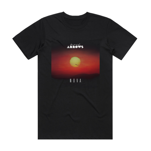 The Sound of Arrows Nova Album Cover T-Shirt Black