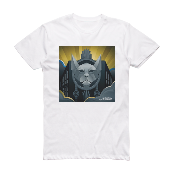 Sanguine Hum Now We Have Light Album Cover T-Shirt White