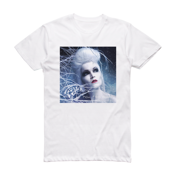 Tarja O Come O Come Emmanuel Album Cover T-Shirt White