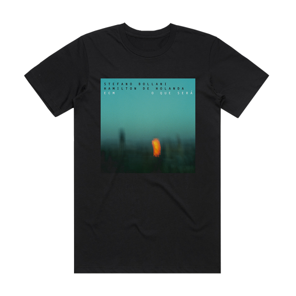 Stefano Bollani O Que Ser Album Cover T-Shirt Black