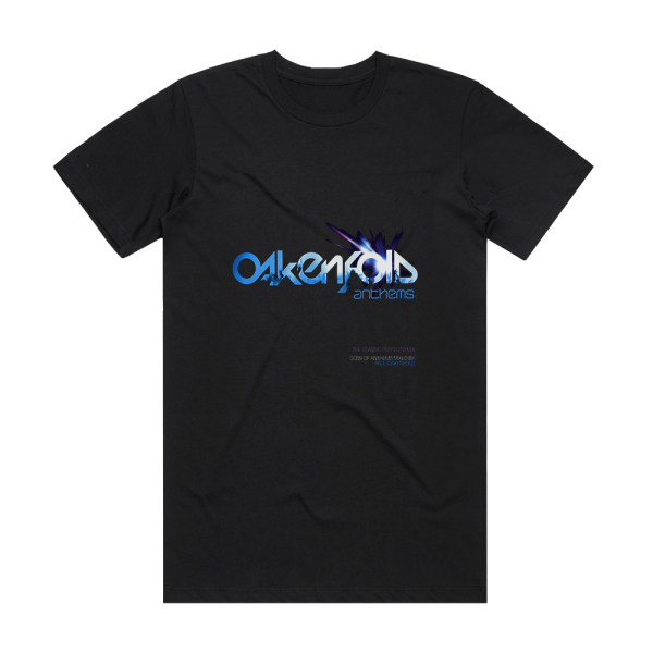 Paul Oakenfold Oakenfold Anthems Album Cover T-Shirt Black