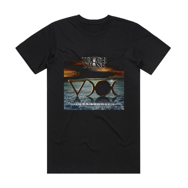 Touchstone Oceans Of Time Album Cover T-Shirt Black