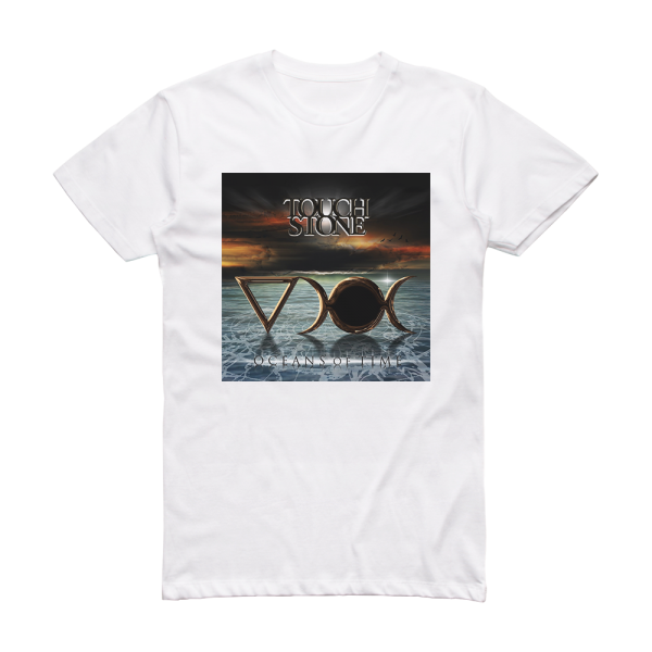 Touchstone Oceans Of Time Album Cover T-Shirt White