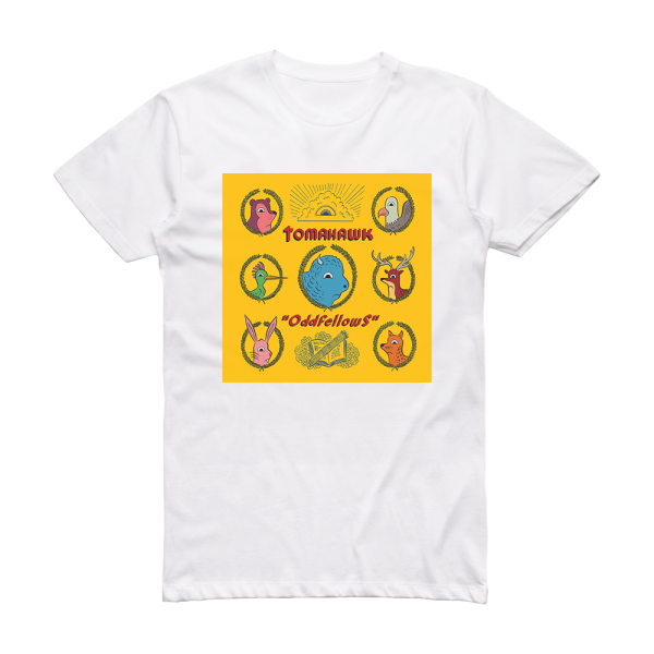 Tomahawk Oddfellows Album Cover T-Shirt White