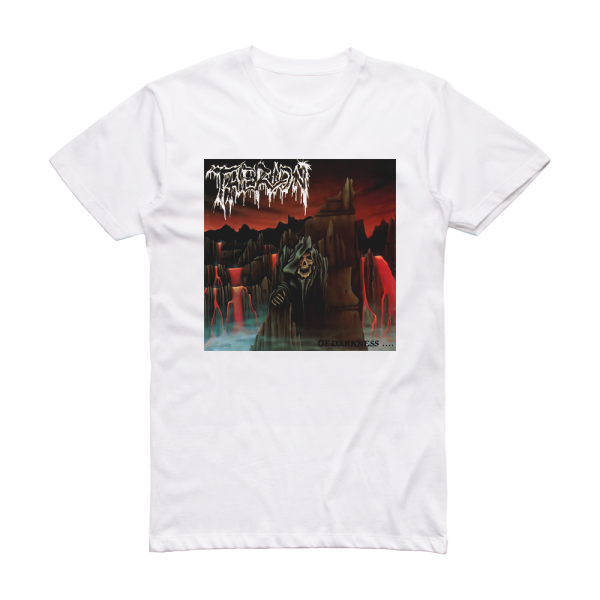 Therion Of Darkness 1 Album Cover T-Shirt White