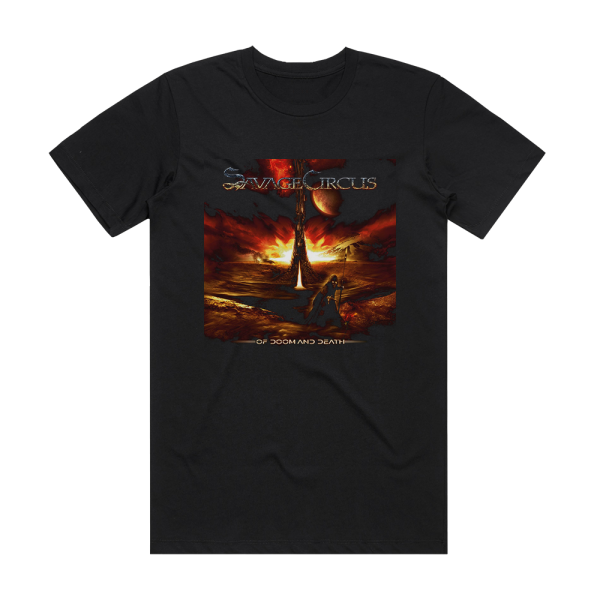 Savage Circus Of Doom And Death Album Cover T-Shirt Black