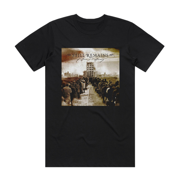 Still Remains Of Love And Lunacy Album Cover T-Shirt Black