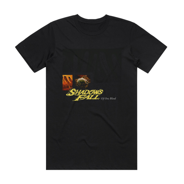 Shadows Fall Of One Blood Album Cover T-Shirt Black