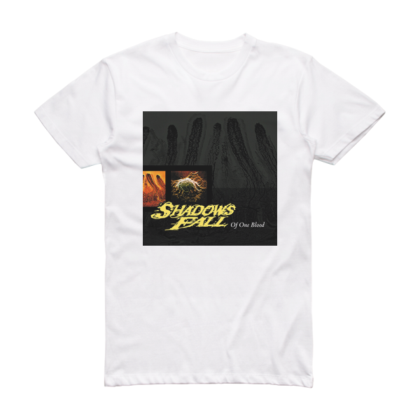 Shadows Fall Of One Blood Album Cover T-Shirt White