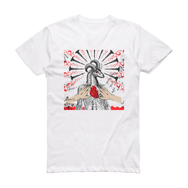 The Death Campaign Officer Negative Presents The Death Campaign Project Album Cover T-Shirt White