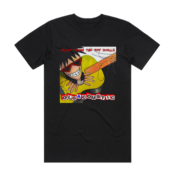 The Toy Dolls Olgacoustic Album Cover T-Shirt Black