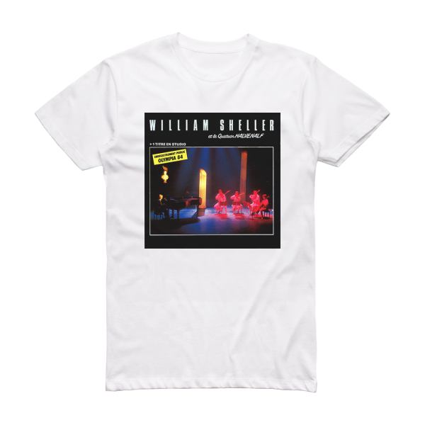 William Sheller Olympia 1984 Album Cover T-Shirt White