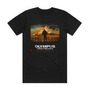 Trevor Morris Olympus Has Fallen Album Cover T-Shirt Black