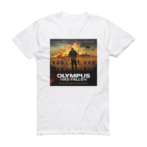 Trevor Morris Olympus Has Fallen Album Cover T-Shirt White