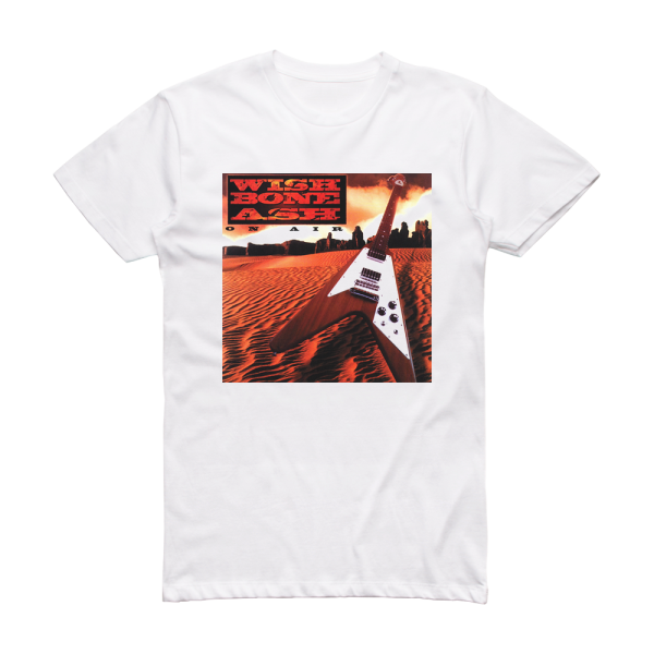 Wishbone Ash On Air Album Cover T-Shirt White