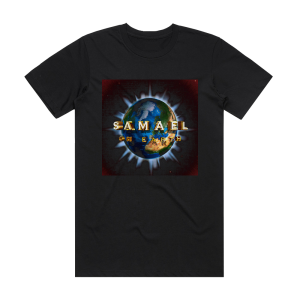 Samael On Earth Album Cover T-Shirt Black