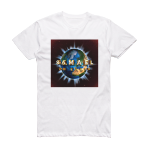 Samael On Earth Album Cover T-Shirt White