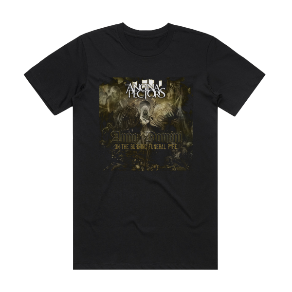The Angina Pectoris On The Burning Funeral Pyre Album Cover T-Shirt Black