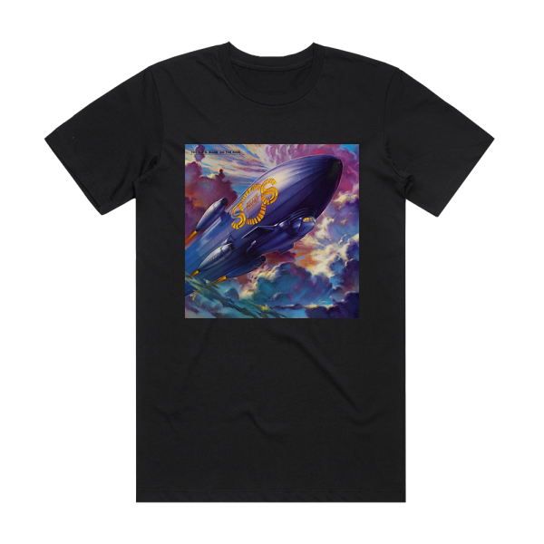 The S O S Band On The Rise Album Cover T-Shirt Black