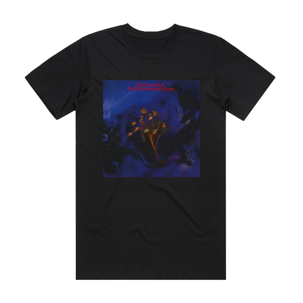 The Moody Blues On The Threshold Of A Dream Album Cover T-Shirt Black ...
