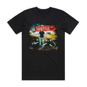 Sunrise Avenue On The Way To Wonderland Album Cover T-Shirt Black