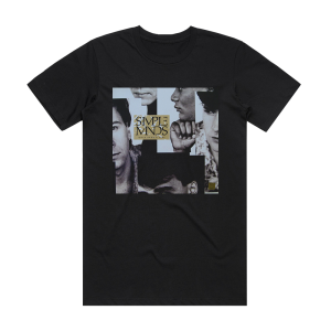 Simple Minds Once Upon A Time 1 Album Cover T-Shirt Black