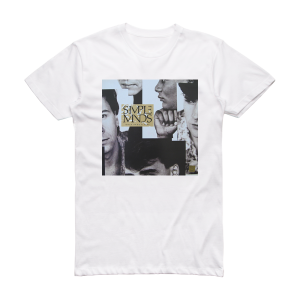 Simple Minds Once Upon A Time 1 Album Cover T-Shirt White