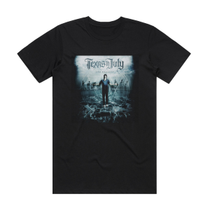 Texas in July One Reality Album Cover T-Shirt Black