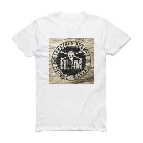 The Killigans One Step Ahead Of Hell Album Cover T-Shirt White