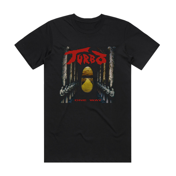 Turbo One Way Album Cover T-Shirt Black