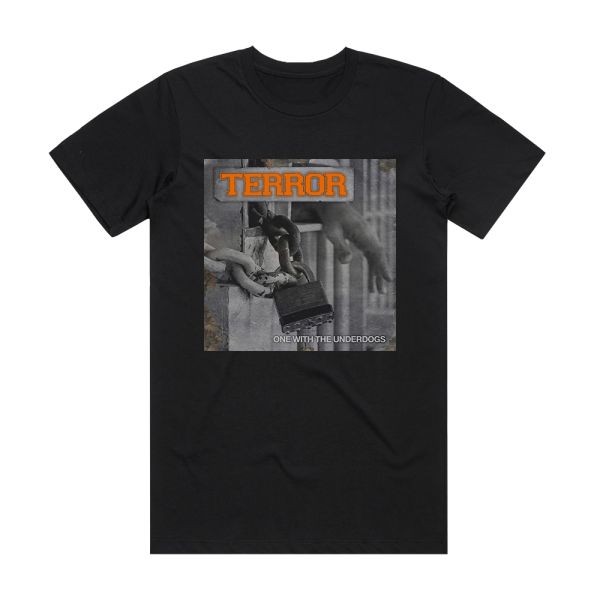 Terror One With The Underdogs Album Cover T-Shirt Black